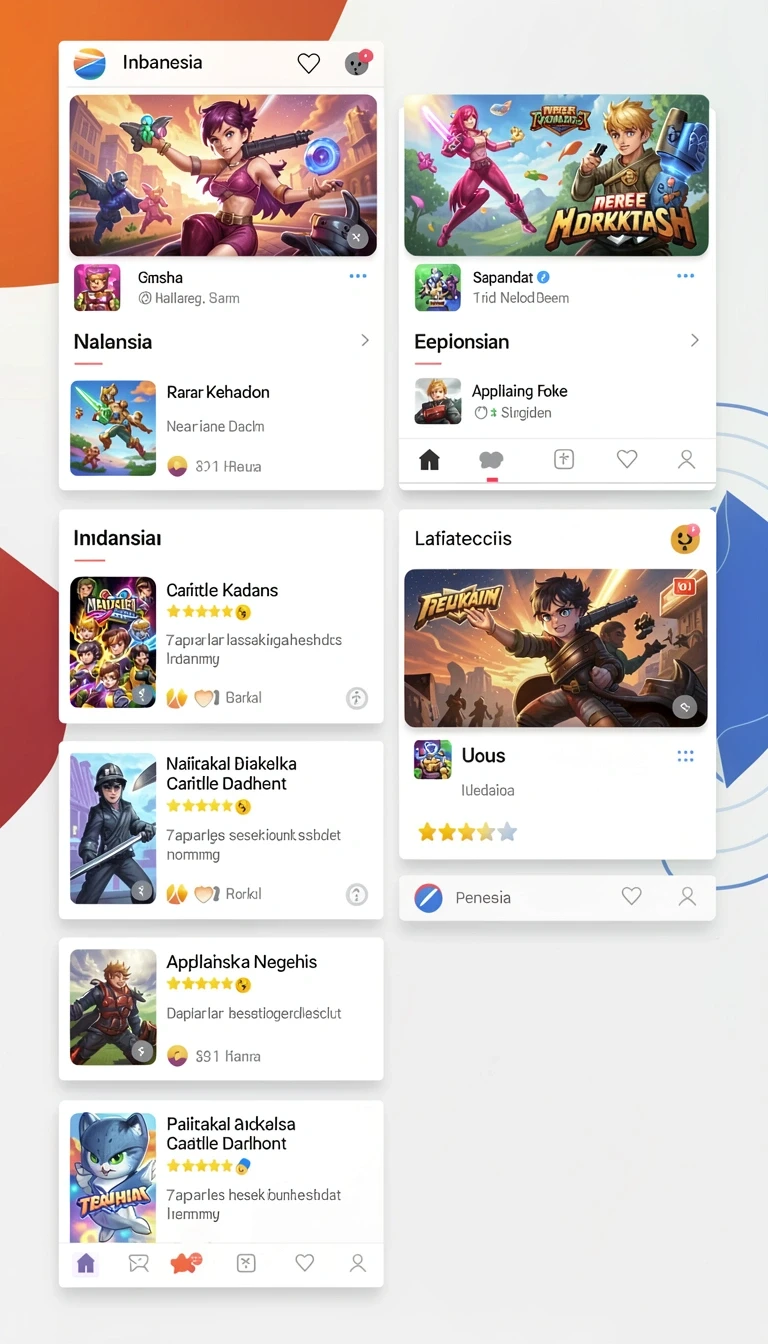 Beragam pilihan permainan menarik dalam aplikasi Download n32 APK Terbaru untuk HP Android.