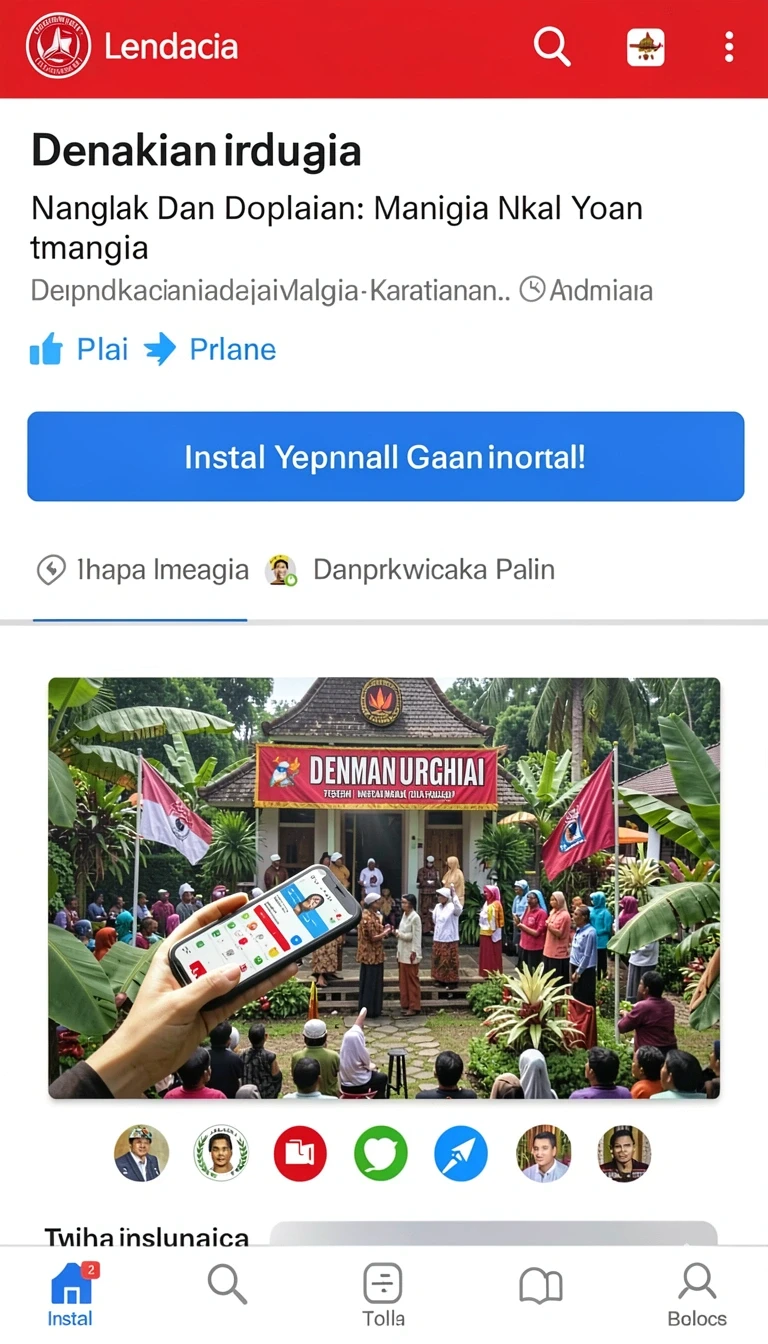 Beragam pilihan permainan menarik dalam aplikasi lion4d APK Full Version untuk Android.