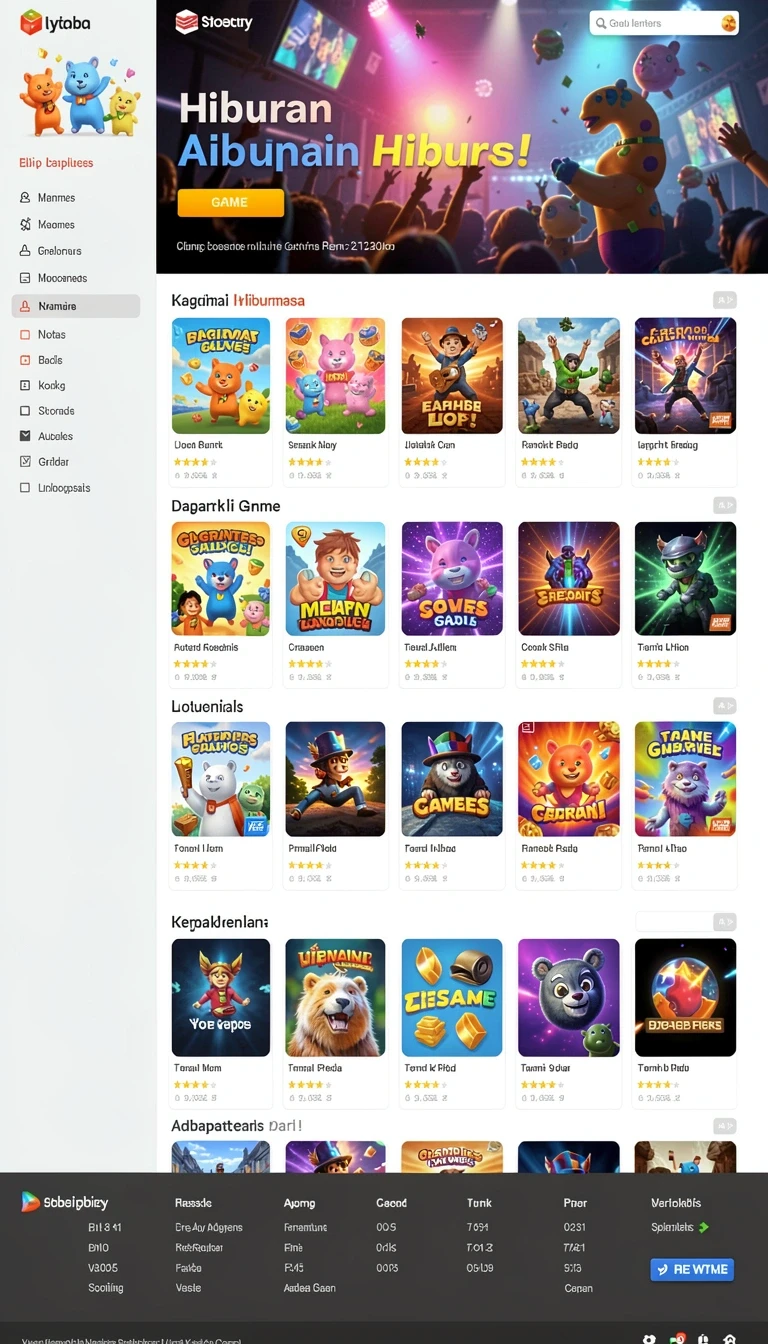 Beragam pilihan permainan menarik dalam aplikasi Review Lengkap Aplikasi 7game Terbaru.