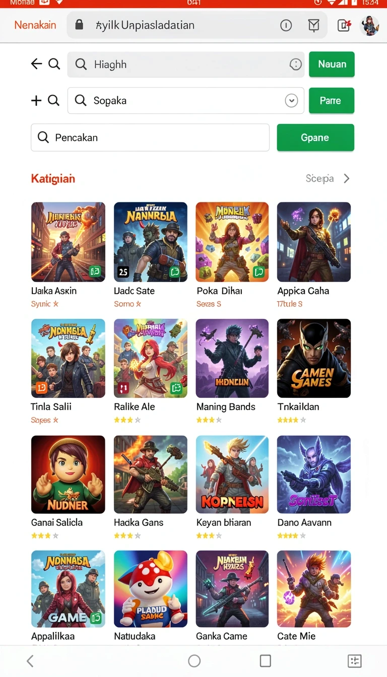 Beragam pilihan permainan menarik dalam aplikasi Update Aplikasi lndo777 ke Versi Terbaru.