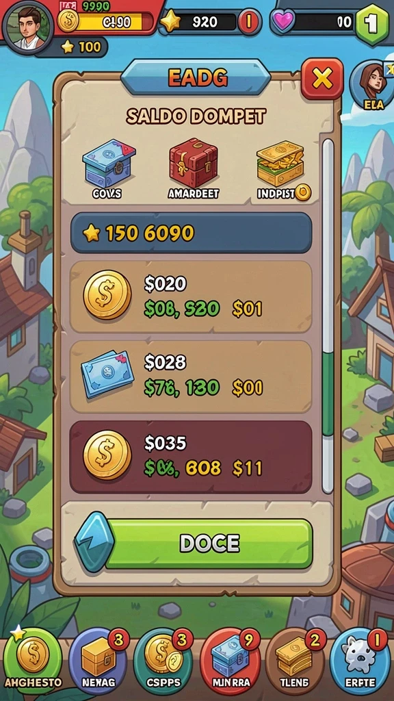 Beragam pilihan permainan menarik dalam aplikasi a200m APK: Fitur, Ukuran, dan Link Download.